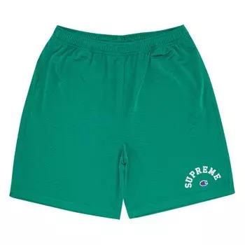 Шорты Supreme x Champion Mesh Short, зеленый