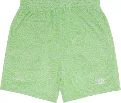 Шорты Supreme x Umbro Jacquard Animal Print Soccer Short 'White', белый