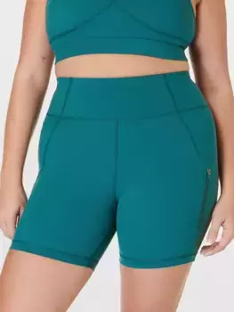 Шорты Sweaty Betty x Merrell Ascend Power Cargo, цвет cabin blue