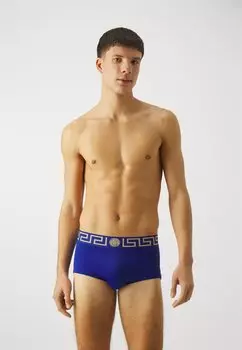Шорты Swim Boy Versace, цвет bluette/gold-coloured