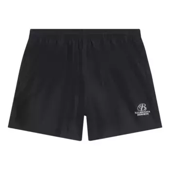 Шорты swim short 'black' Balenciaga, черный