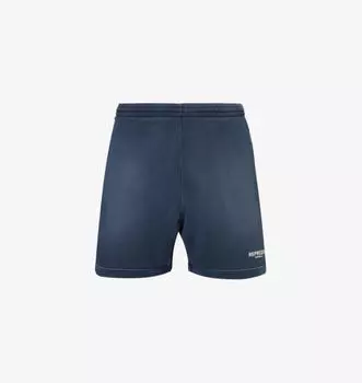 Шорты свободного кроя из хлопкового джерси с фирменным принтом клуба владельцев Represent, синий