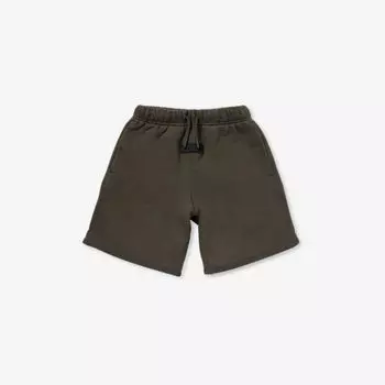 Шорты свободного кроя из смесового хлопка с фирменной нашивкой 4–16 лет Fear Of God Essentials, черный