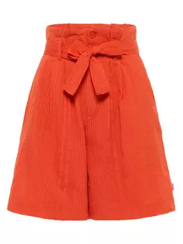 Шорты свободного кроя из ткани Darrah 1016586 Mustang, оранжевый