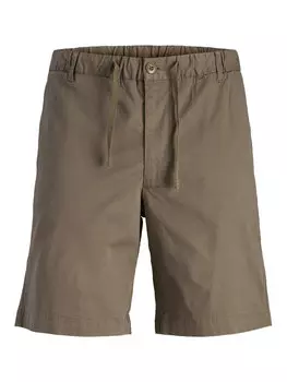Шорты свободного кроя из ткани Jaiden 12275013 Jack&Jones Junior, коричневый
