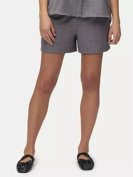 Шорты свободного кроя из ткани Melaney 10325868 Vero Moda, серый