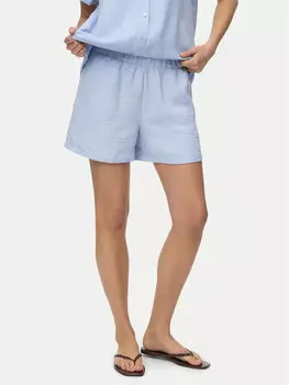 Шорты свободного кроя из ткани Melaney 10325868 Vero Moda, синий