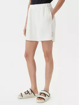 Шорты свободного кроя из ткани TA5227 J4869 Liu Jo, экрю