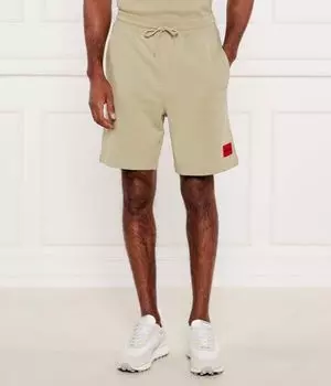 Шорты szorty diz222 Regular fit Hugo, зеленый