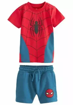 Шорты T-SHIRT AND SHORTS LICENSE SET Next, цвет spider man red blue