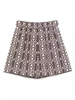 Шорты Taiga MAX MARA, коричневый