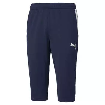 Шорты teamliga training 3/4 pants 'navy' Puma, синий