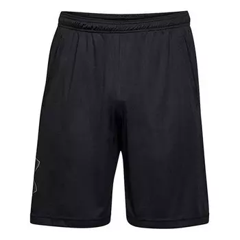 Шорты tech graphic shorts 'black' Under Armour, черный