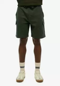 Шорты TECH LOGO CARGO - Tracksuit bottoms Superdry, зеленый