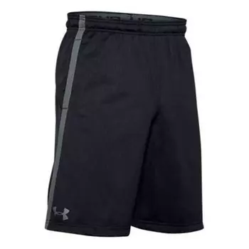 Шорты tech mesh 10 inch shorts 'black grey' Under Armour, черный
