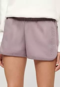 Шорты TECH RACER Superdry, фиолетовый