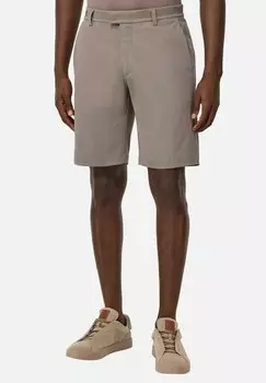Шорты TECH STRETCH Boggi Milano, серо-коричневый