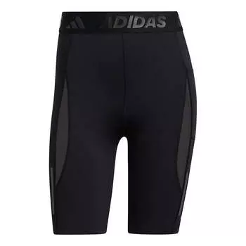 Шорты techfit heat.rdy short tights 'black' Adidas, черный