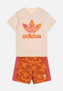 Шорты TEE INFANT UNISEX SET adidas Originals, цвет white