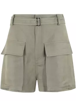 Шорты Tela с поясом на талии, зеленый