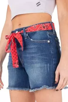 Шорты - Темно-синие - Нормальная талия SUPERDRY, темно-синий