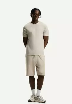 Шорты TEXTURED - BERMUDA - Tracksuit bottoms Bershka, коричневый