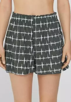 Шорты Tezenis, цвет Schwarz Y Stampa Shibori Safari Green