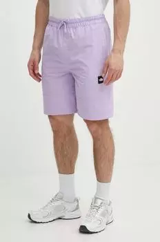 Шорты The North Face, фиолетовый