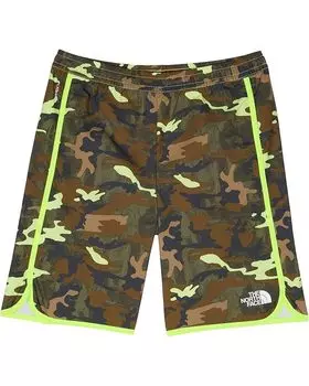 Шорты The North Face Printed Amphibious Class V Water Shorts, цвет Sharp Green TNF Camo Print