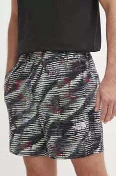 Шорты The North Face, зеленый