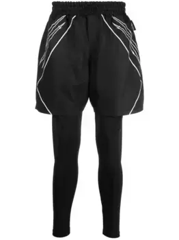 Шорты Tiger Court Plein Sport, черный