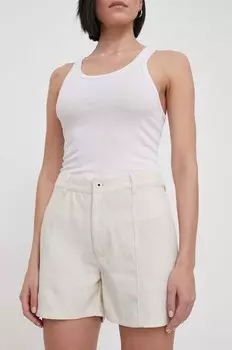 Шорты TILLY из смесового льна Pepe Jeans, бежевый