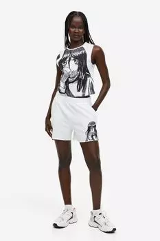 Шорты-толстовки с принтом H&M