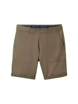 Шорты TOM TAILOR Regular Pants, хаки