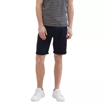 Шорты Tom Tailor Regular Washed chino, черный
