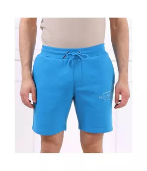 Шорты Tommy Hilfiger Regular Fit с логотипом, синий