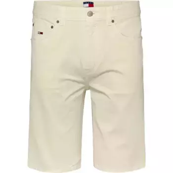 Шорты Tommy Jeans Otis Regular Straight Fit, бежевый