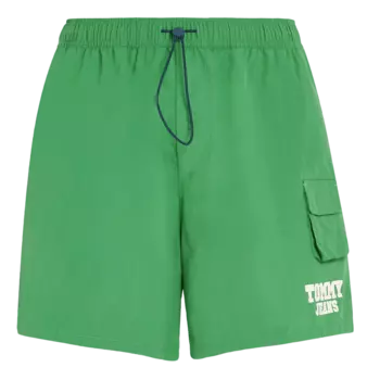 Шорты Tommy Jeans Pocket Runner, зеленый