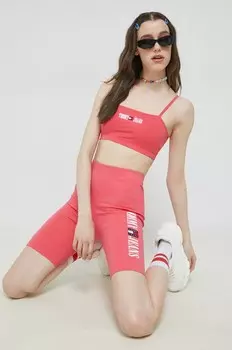 Шорты Tommy Jeans, розовый