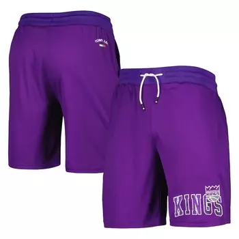 Шорты Tommy Jeans Sacramento Kings, фиолетовый