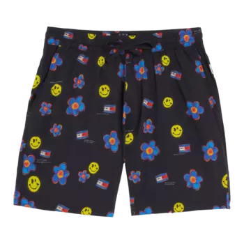 Шорты Tommy Jeans Smiley Floral Mix, разноцветный