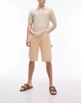 Шорты Topman Carpenter, желтый