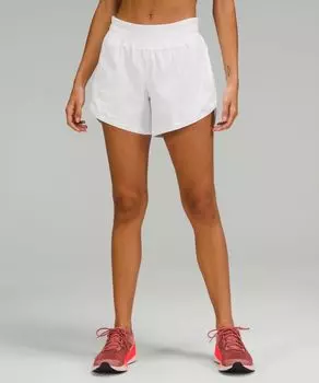 Шорты Track That со средней посадкой на подкладке длиной Lululemon, белый