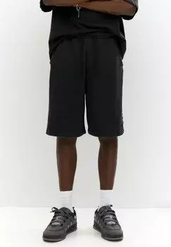 Шорты Tracksuit bottoms PULL&BEAR, черный