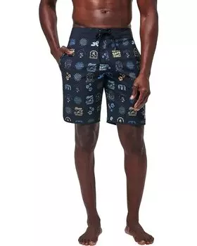 Шорты TravisMathew Longboarders, черный
