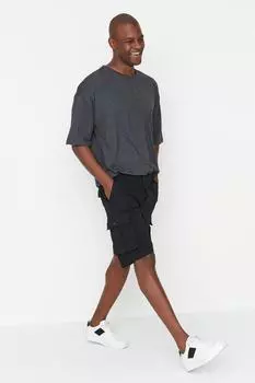 Шорты TRENDYOL MAN, черный
