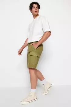 Шорты TRENDYOL MAN, хаки