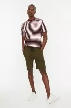 Шорты TRENDYOL MAN, хаки