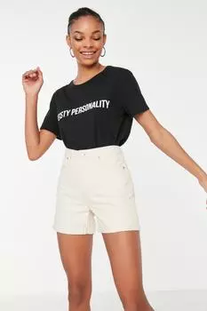 Шорты TRENDYOLMLLA, экру