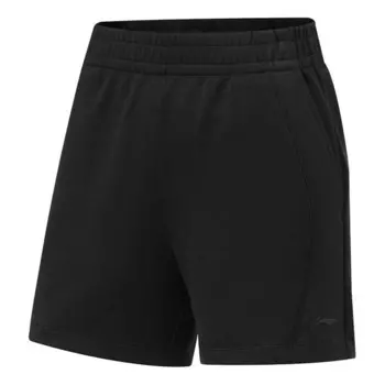Шорты тренировочные серии логотип шорты Li-Ning, черный